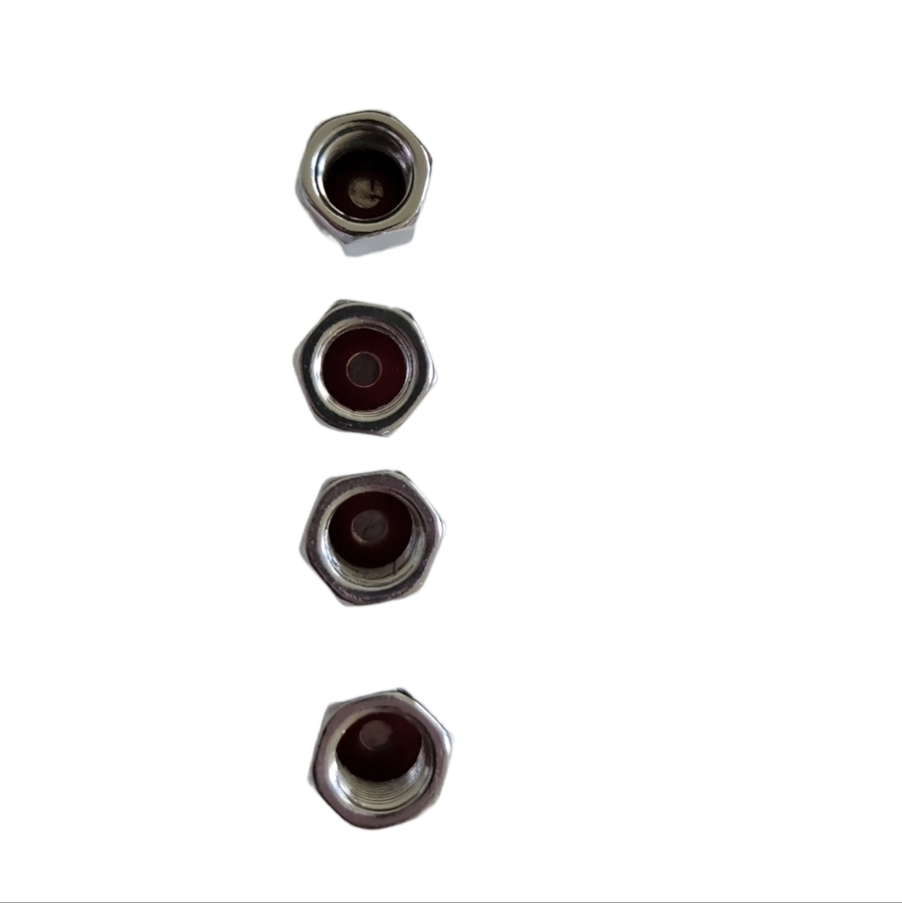 Universal tire valve caps cover logo shape Mercedes Benz set of 4 - Picture 8 of 9